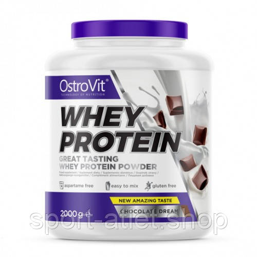 Протеїн OstroVit Whey Protein, 2 кг Шоколад