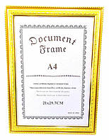 Фоторамка для сертификатов, грамот, дипломов (34х25х1 см.)