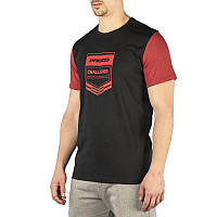 Одежда Футболка мужская Prozis Challenge, Black/Red XL
