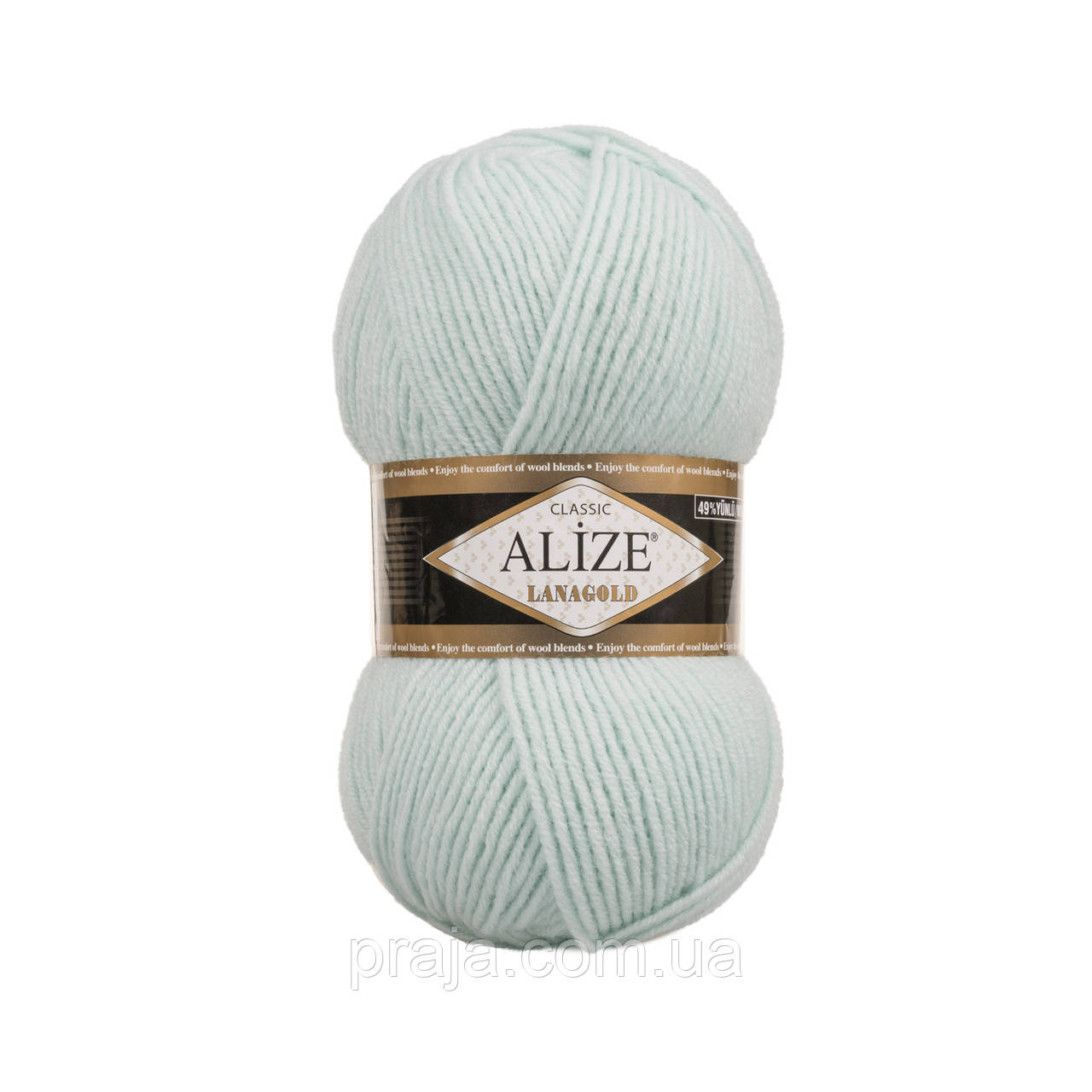 Пряжа Alize Lana gold(Лана голд) - 522 м'ята