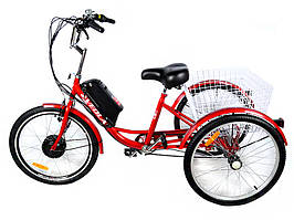 Триколісний електровелосипед для дорослих VEOLA TRAKE 36 вольтів 400/500 Вт