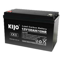 Свинцево вуглецевий акумулятор Kijo JPC12-100