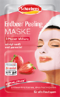 Маска-пилинг для лица "Клубничная"Schaebens Maske Erdbeer Peeling 2x6ml, 12 ml