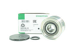 Ремінний шків (6 ребер) генератора (Valeo) на Рено Кенго II 1.6 i. INA (Німеччина) 535 0105 10