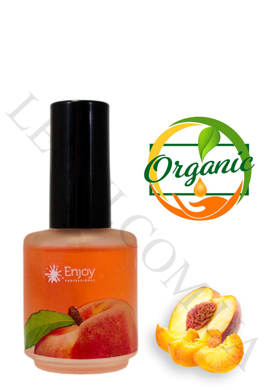 Олія для кутикули Enjoy з ароматом Персика "Orange Cuticle oil "15 мл.