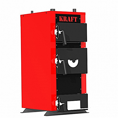 Котел тривалого горіння Kraft серія E NEW 16 кВт (Крафт)