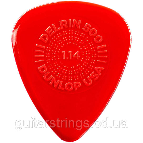 Медіатор Dunlop 450R1.14 Delrin 500 Prime Grip 1.14 mm, фото 1