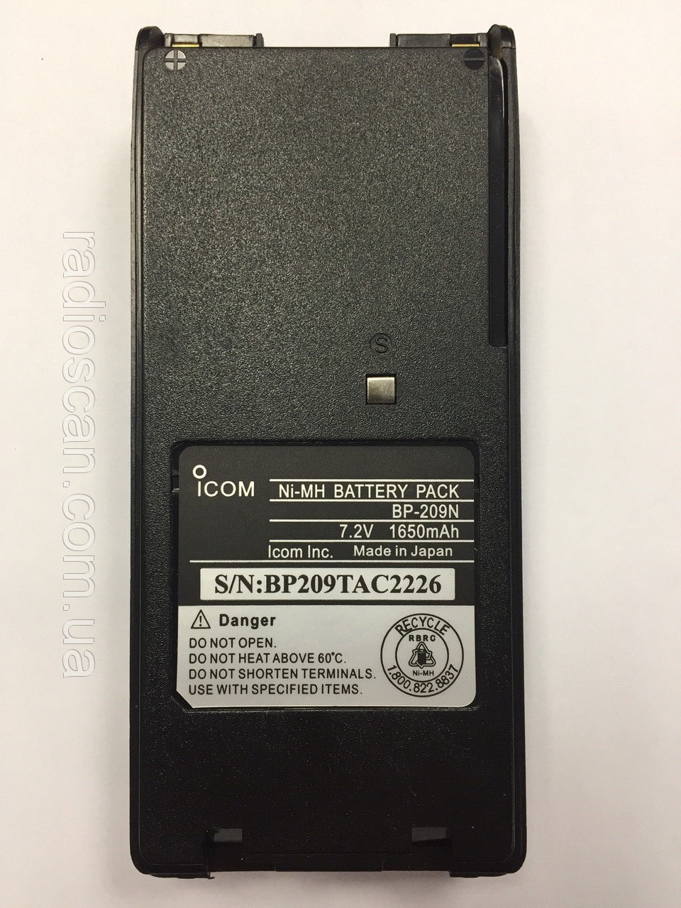 Акумулятор BP-209 N для Icom IC-F11 (F21)/IC-F3 (F4)