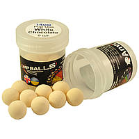 Бойли CarpBalls Anvi Pop Ups 9шт, Ø14mm, White Chocolate