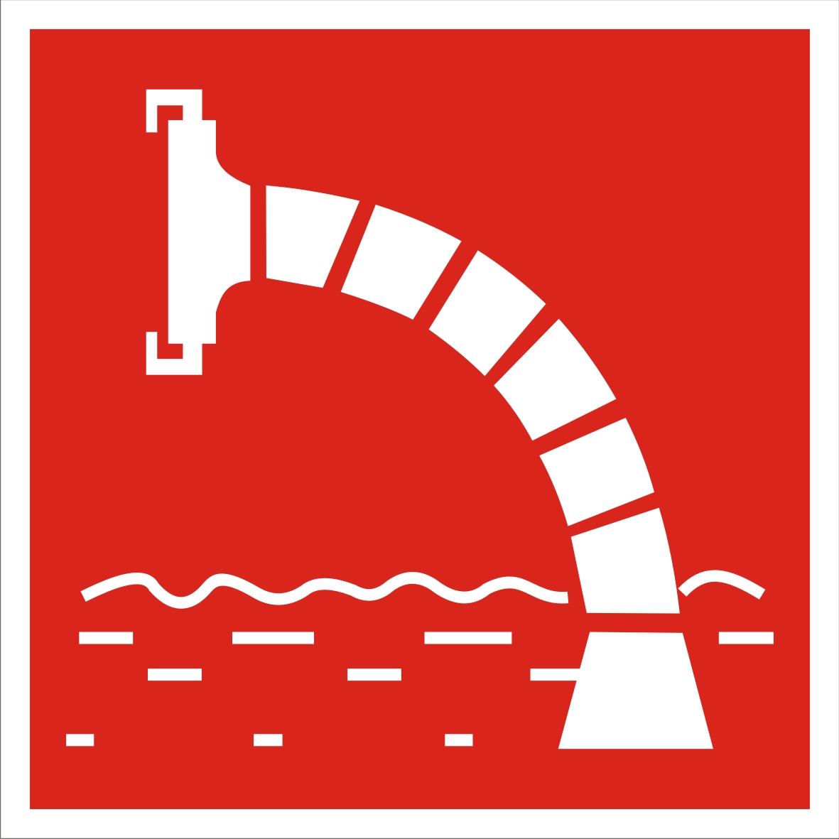 Знак табличка "Пожежний водоисточник"