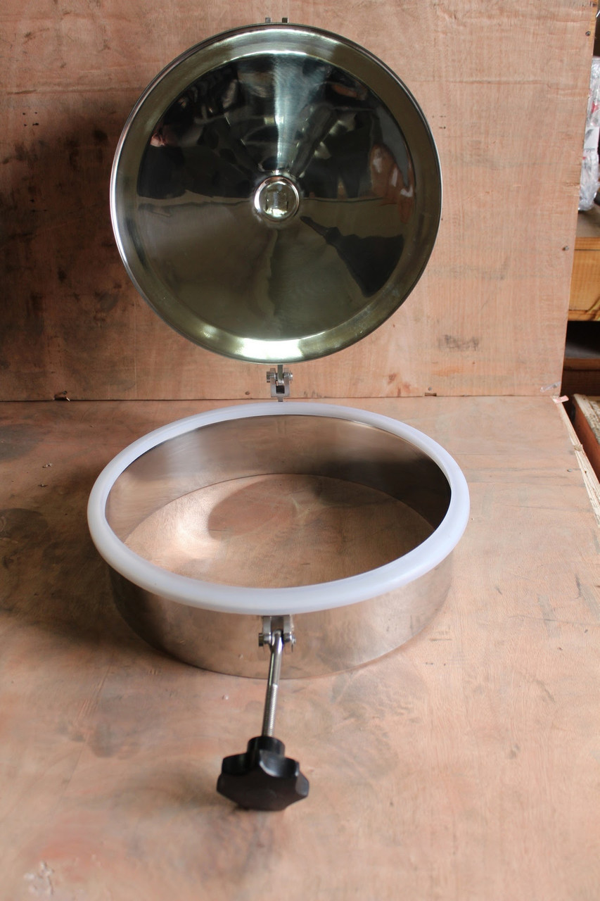 Люк із нержавіючої сталі AISI 304 DN 500, фото 1