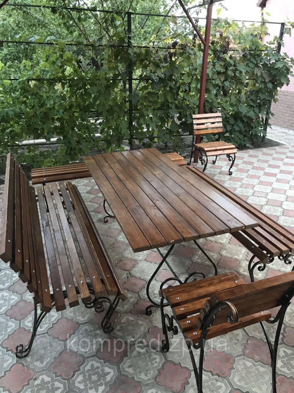 Комплект меблів для дачі 2м (тр.15х15), фото 1