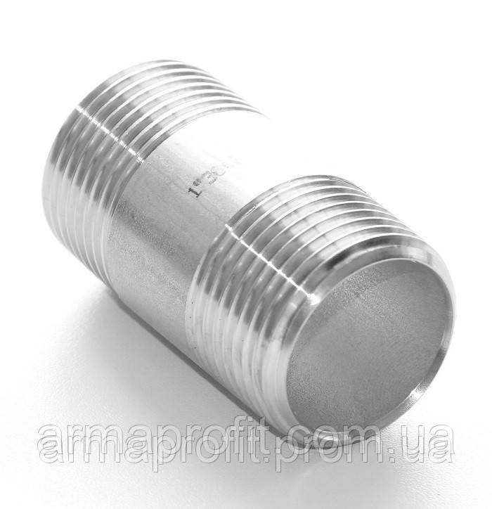 Діжечка нержавіюча G3" AISI304 Ду80, фото 1