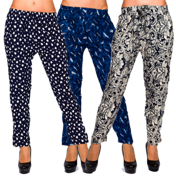 Літні султанки кольорові штани та бриджі 3/4