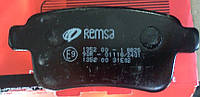 Тормозные колодки задние на Рено Кенго II (2008>) REMSA (Испания) - 1352.00