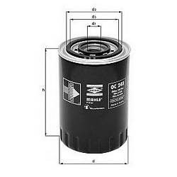 Фільтр оливний на Рено Майстер 98> 2.5D + 2.8dTI Knecht (Німеччина) OC248