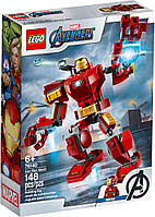 Lego Super Heroes Залізна Людина трасформер 76140  примята коробка