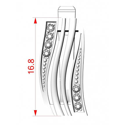 Сережки жіночі, фото 2