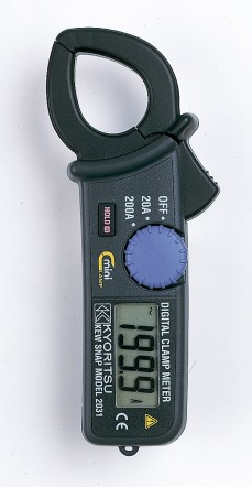 Kyoritsu KEW Model 2031 — Цифрові токовимірювальні кліщі для вимірювання змінного струму (24 мм)