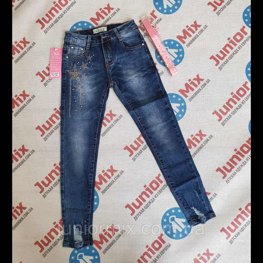 Підліткові джинси для дівчаток оптом H&L