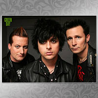 Плакат А3 Рок Green Day