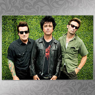 Плакат А3 Green Day 010