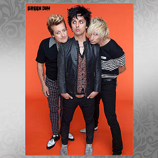 Плакат А3 Green Day 011