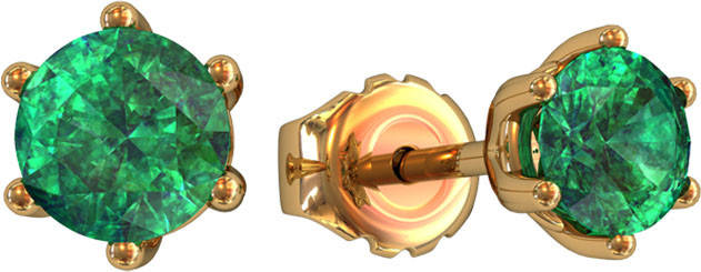 Сережки жіночі пусети, фото 1