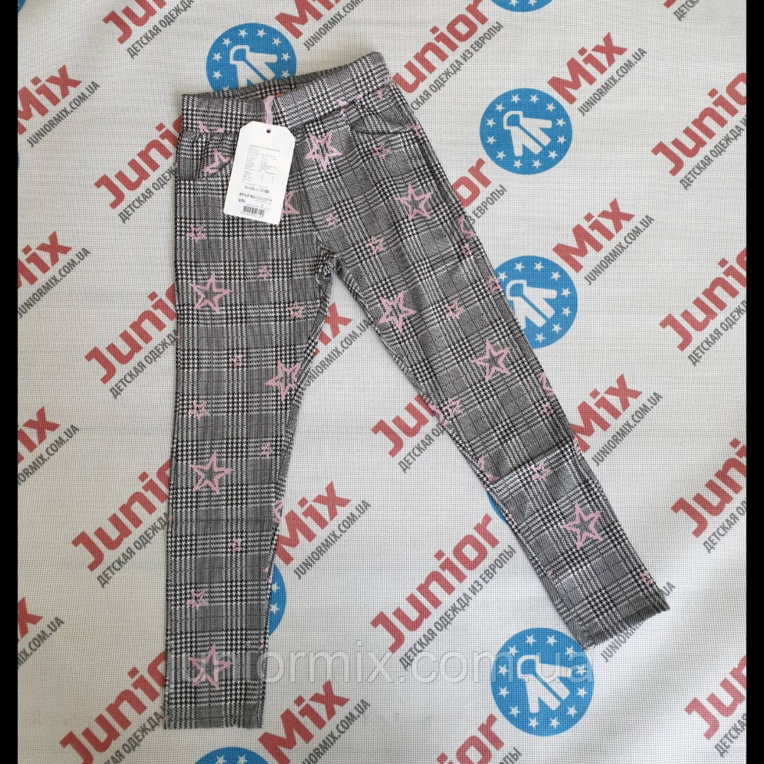 Оптом підліткові штани в клітинку для дівчаток SEAGULL