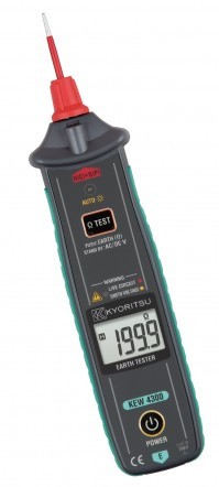 Kyoritsu KEW Model 4300 — Спрощений цифровий вимірювач опору уземлення