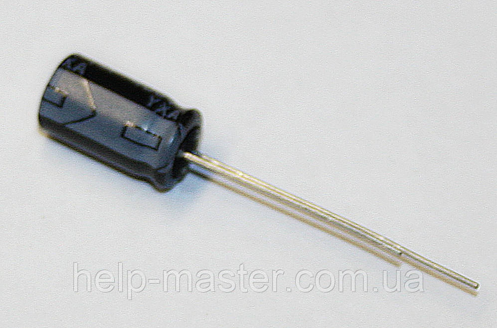 2,2мкф-350v (105°C)  (8*11,5) Rubycon, фото 1