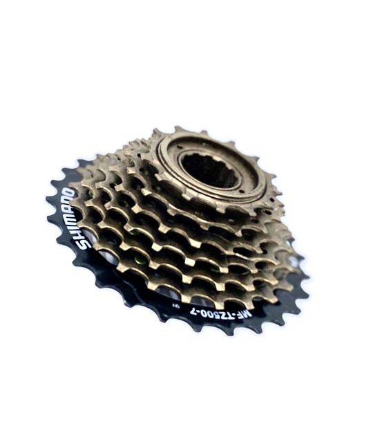 Велосипедная трещотка SHIMANO MF-TZ500-7 звёзд/ комплект звезд