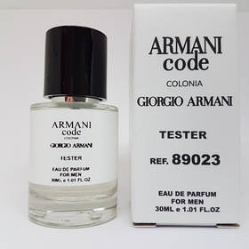 Giorgio Armani Code Colonia for men, Оливний тестер 30 мл