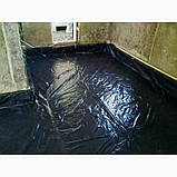 Плівка чорна 90 мкм. (будівельна 3 м х 100 м), фото 8