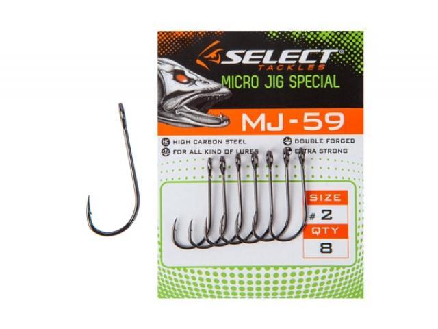 Крючок Select MJ-59 Micro Jig Special #10 (10 шт/уп), фото 1