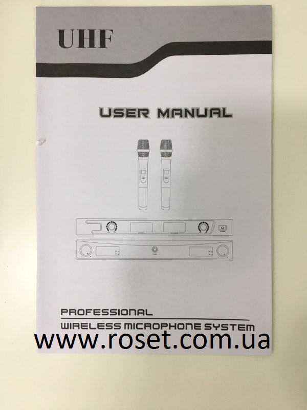 Радиосистема SHURE AWM-505R база и 2 радиомикрофона - фото 4 - id-p1114247227