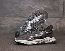 Кросівки шкіряні чоловічі Adidas Ozweego 2 "Чорні" р. 40;45