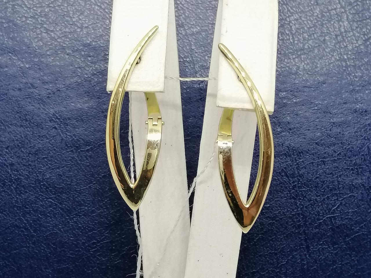 Золоті сережки. СБ437ЛИ, фото 1