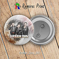 Значок рок Green Day