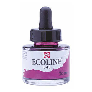 Фарба акварельна рідка Ecoline (545), Червоно-фіолетова, 30 мл, Royal Talens, фото 1