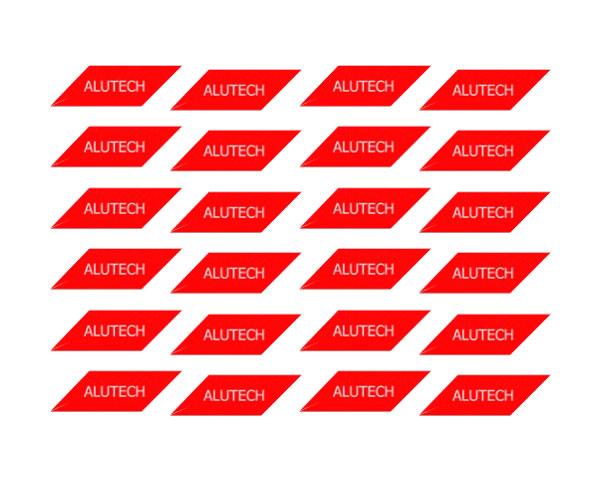 Комплект наклейок світловідбивних "ALUTECH" BVS.01 — (24 шт.)