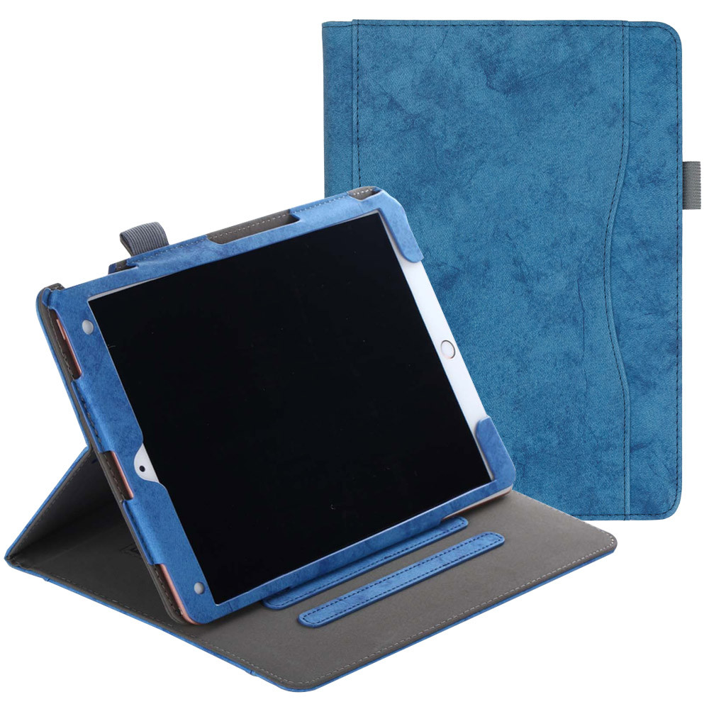 Чехол Galeo Vintage Canvas Folio для Apple iPad 7 10.2 / Air 3 10.5 / Pro 10.5 Blue, фото 1