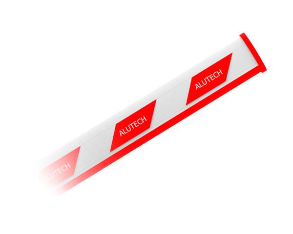 Стріла для шлагбауму прямокутна Alutech RBN8-4 — 4.3 м.