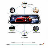10' Відеореєстратор для автомобіля Junsun 4G ADAS на Android 5.1 з 15 МП камерою FHD 1080P WiFi Bluetooth GPS, фото 7