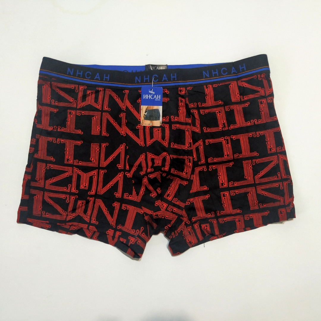 Труси чоловічі ІНСАН ієрогліф червоний 48 розмір, фото 1