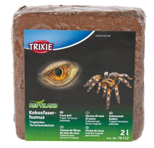 Наповнювач д/тераріуму Trixie Кокосовий субстрат 2L, фото 1