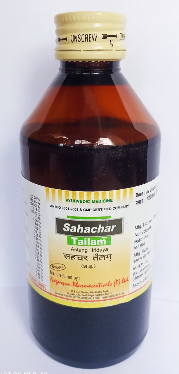 ОЛІЯ SAHACHARADY TAIL(200ML) ДЛЯ НІГ САХАЧАРАДІ . NAGARJUNA
