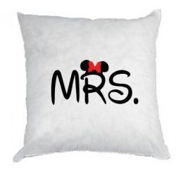 Подушка з будь-яким принтом MRS.MR.