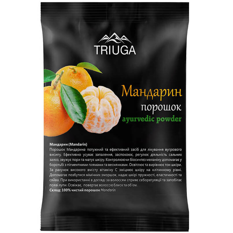 Порошок Triuga Мандарин аюрведичний 50 г, фото 1