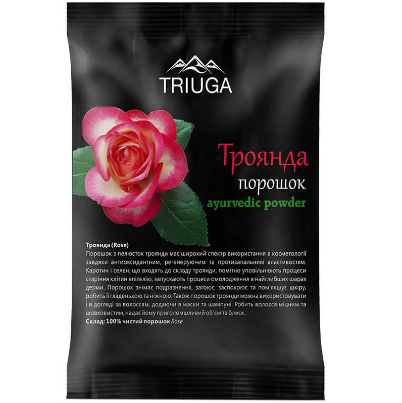 Порошок Triuga Троянда аюрведичний 50 г